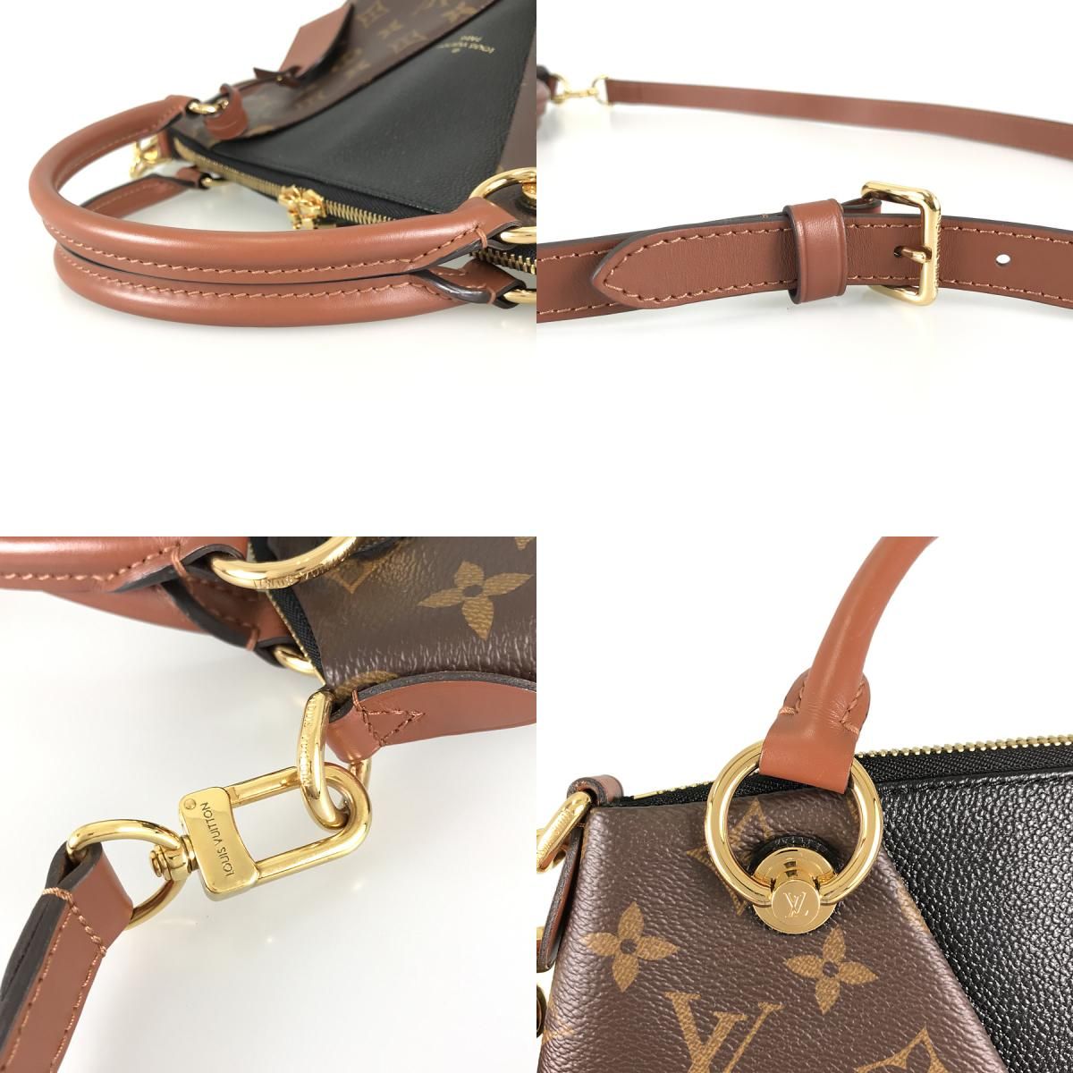 ルイ・ヴィトン LOUIS VUITTON モノグラム Vトート BB M43976 PVC ハンドバッグ ftj【中古】