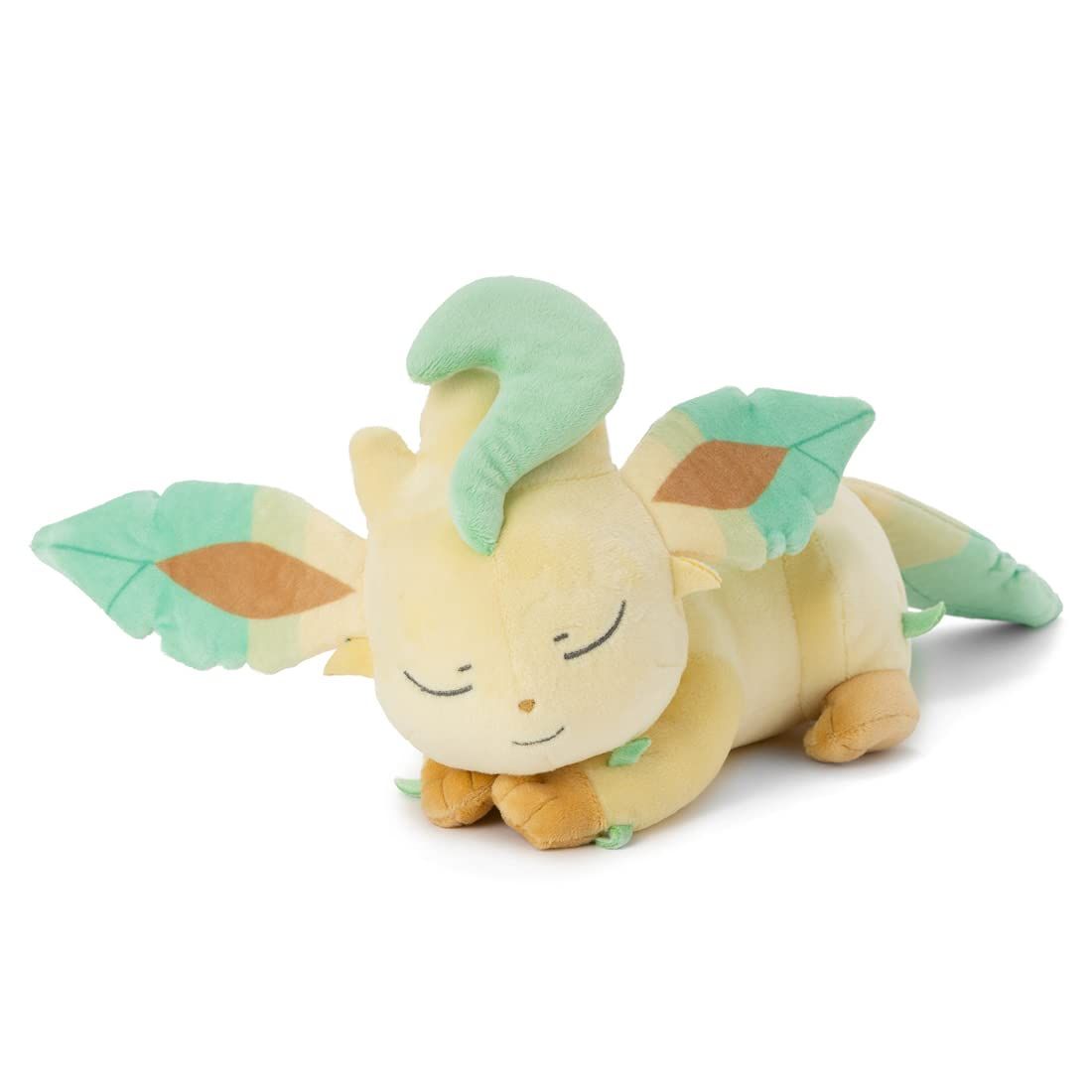 タカラトミーアーツ(TAKARATOMY A.R.T.S) ポケモン すやすやフレンド ぬいぐるみS リーフィア 幅約36cm [S] [リーフィア]