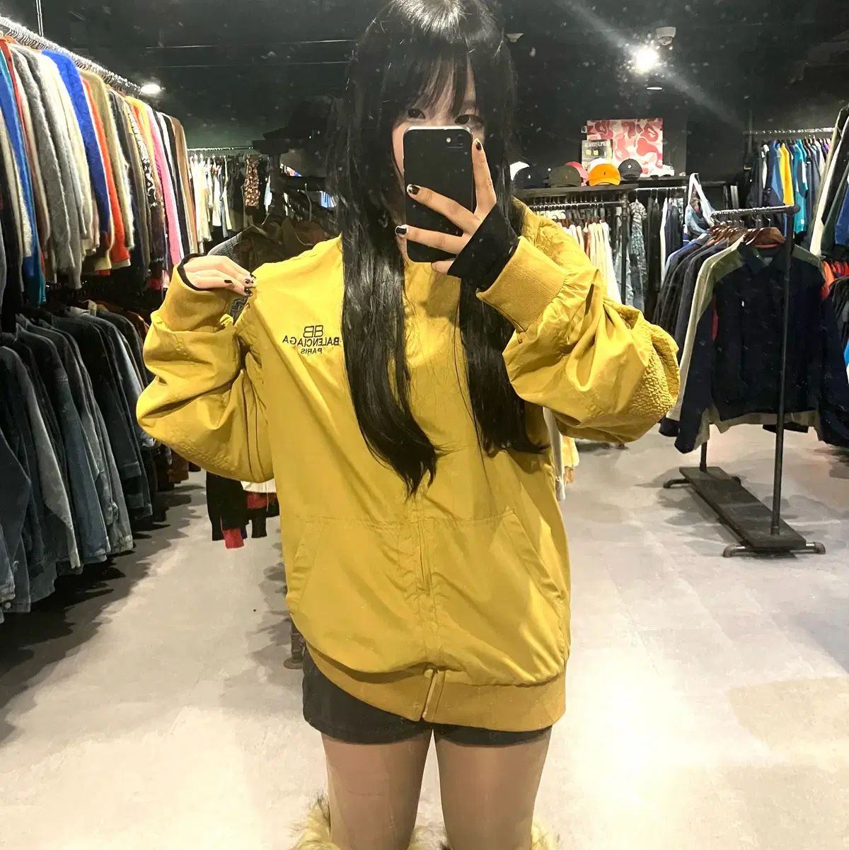 485 BARENCIAGA バレンシアガ ブルゾン ジャケット 黄色