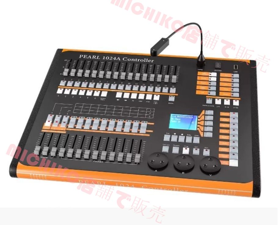 DMX ライト コントローラー 1024 チャンネル DMX 512 ステージ ライト コンソール DJ ライト コントローラー ステージ照明ミキサー ボー