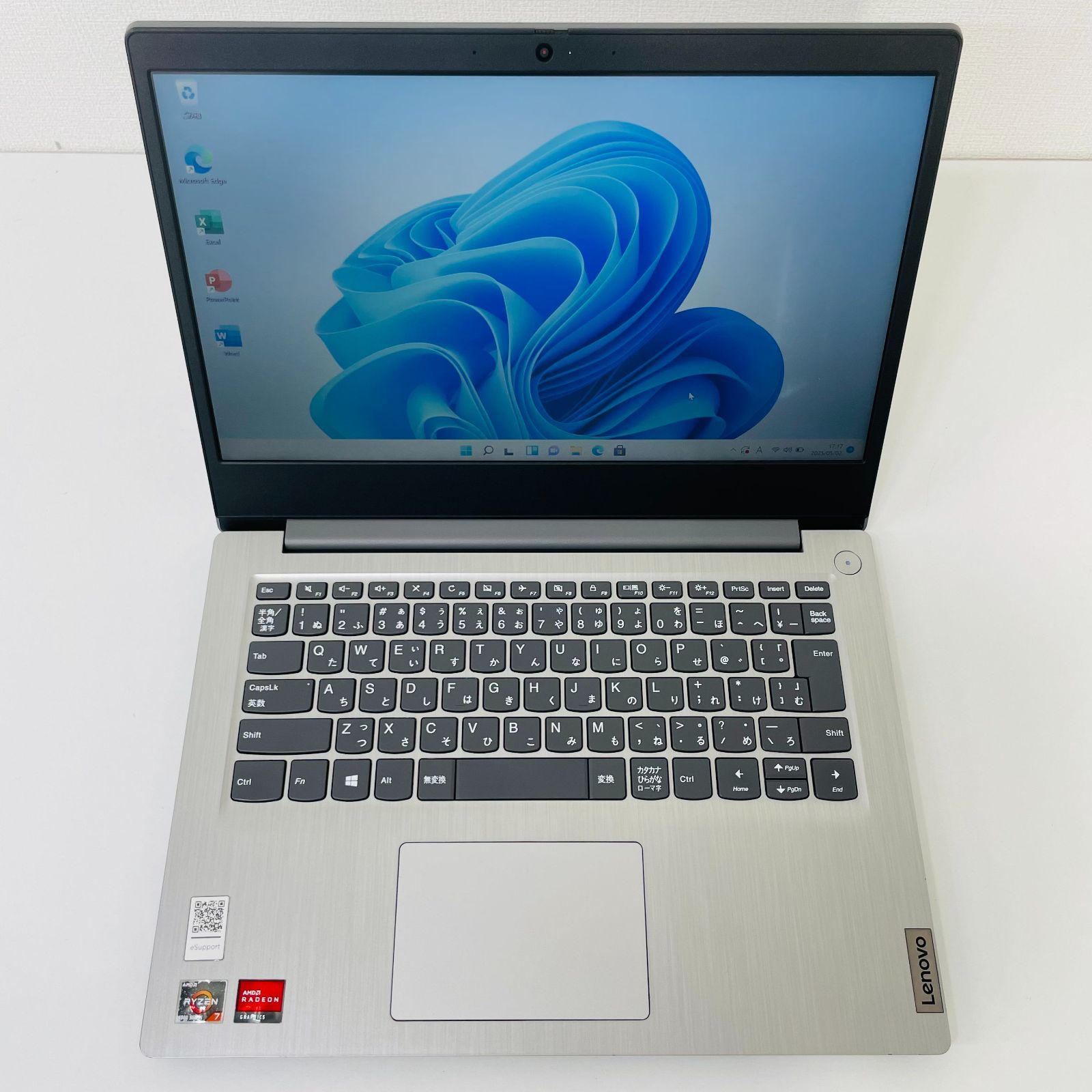 Lenovo ideaPad 3 Ryzen 7/8GB/256GB Win11 Office付 - メルカリ