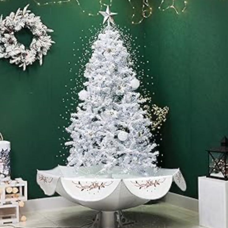 送料無料】☆新品未使用☆ 雪が舞い降る クリスマスツリー クリスマス