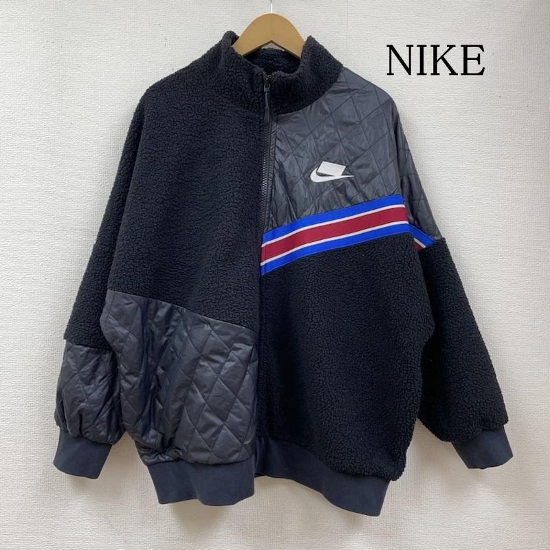 NIKE ナイキ ジャケット、上着 ジャンパー、ブルゾン W NSP シェルパ フルジップ フーディ ボア フリース 切替 ブルゾン BV3041-011