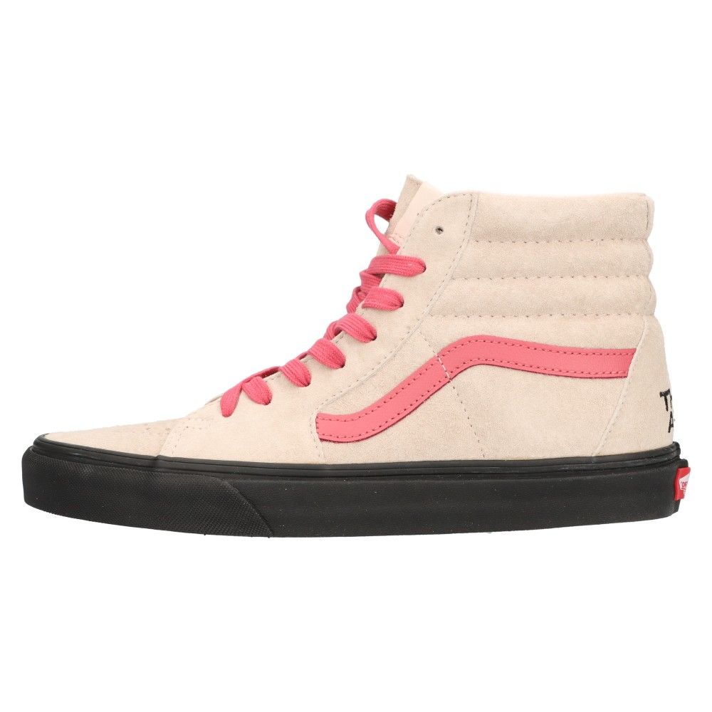 VANS (Vans) x THEY ARE SK8 Hi Suede High Top Sneakers US 8.5/26.5cm Beige/Pink VN0A5HXV60X