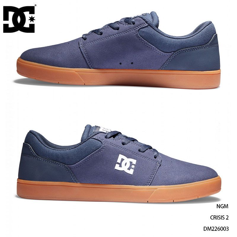 DC スニーカー ローカット クライシス DC SHOES ディーシー CRISIS 2 DM226003 NGM メンズ スケートシューズ スケシュー 日本正規品