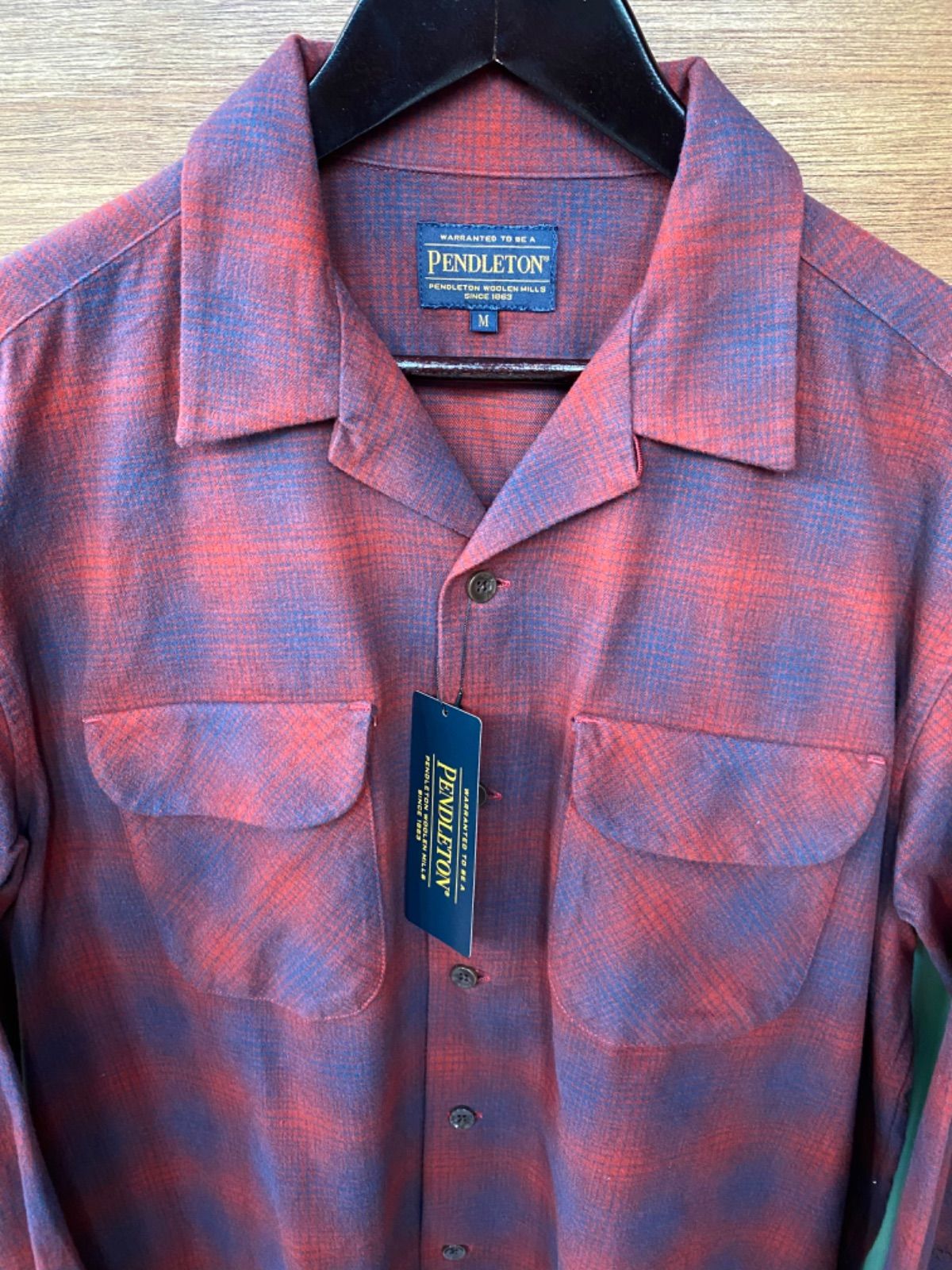 期間限定値下げ中【新品未使用】Pendleton チェック柄ネルシャツ　オンブレ ペンドルトン チェック柄 オンブレ シャドーチェック ネルシャツ