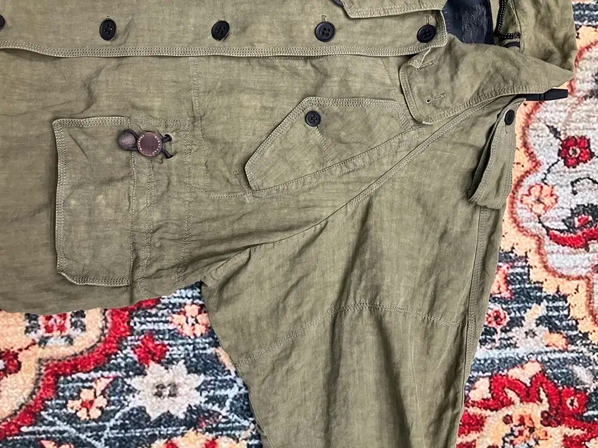 BURBERRY(バーバリー ) プロサム リネン マウンテンパーカー m*u様 美