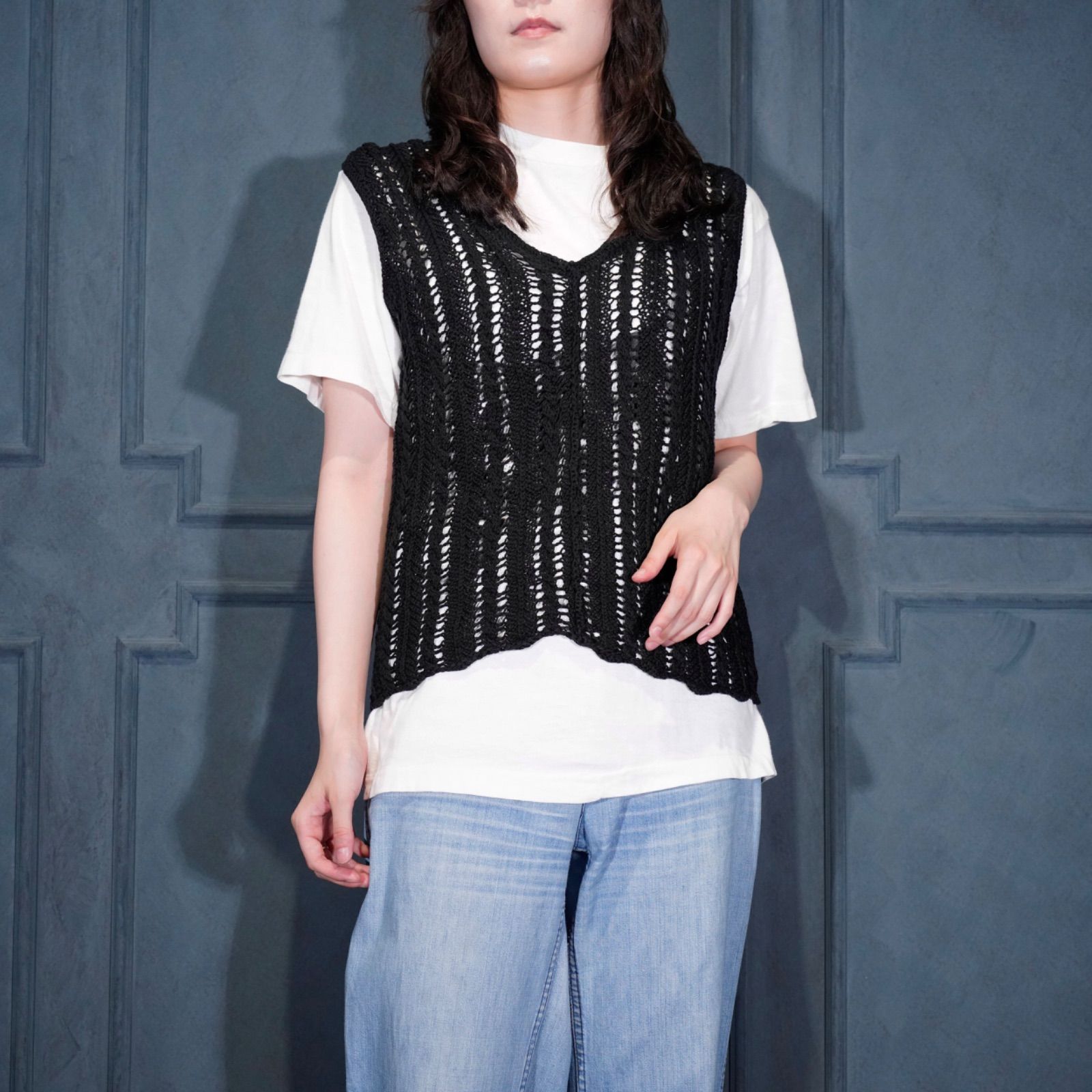 2024年モデル セオリー アラン ケーブルニット ベスト Sサイズ