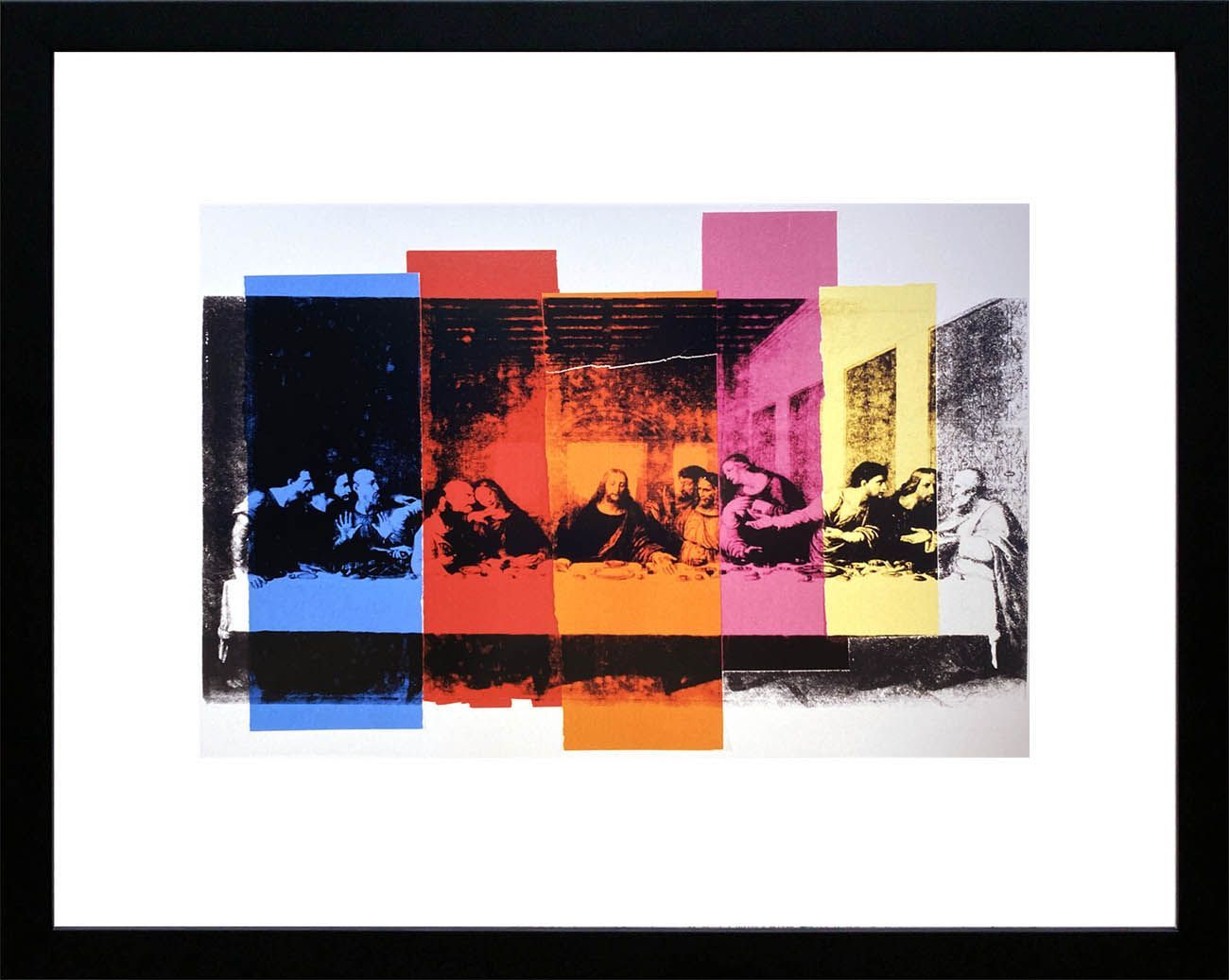 アンディ ウォーホル「最後の晩餐 ,1986」展示用フック付