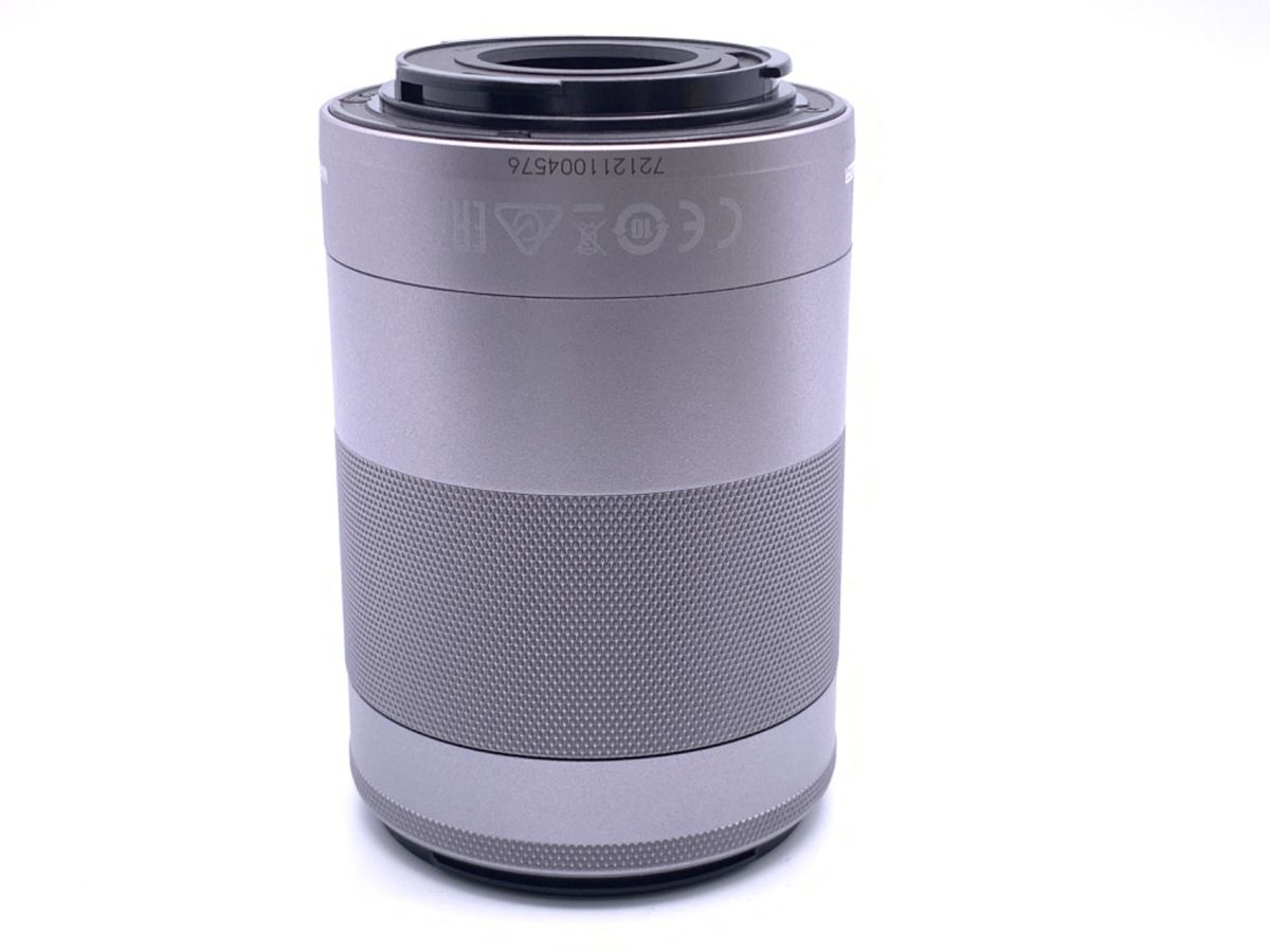 中古】キヤノン Canon EF-M 55-200mm F4.5-6.3 IS STM シルバー 美品 EF-