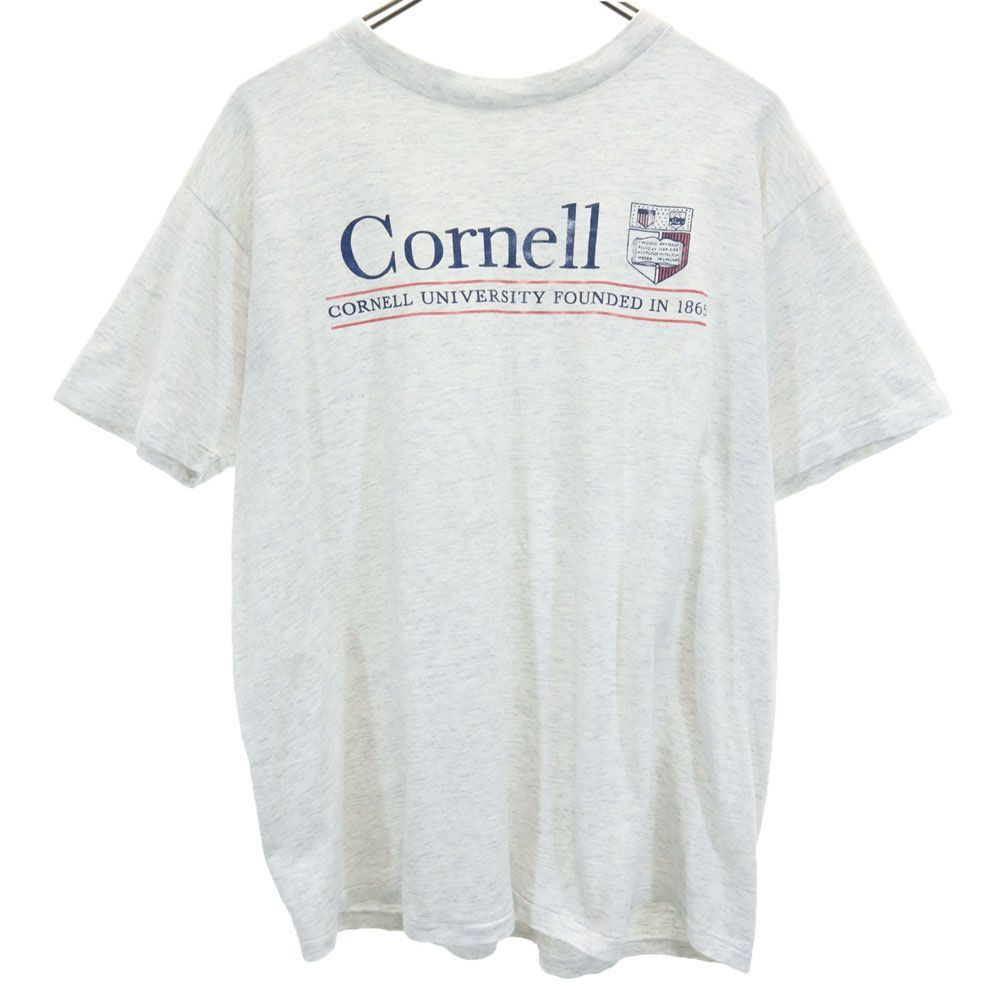 デルタ 90s オールド 半袖 Tシャツ XL グレー DELTA メンズ 古着 【240511】 メール便可
