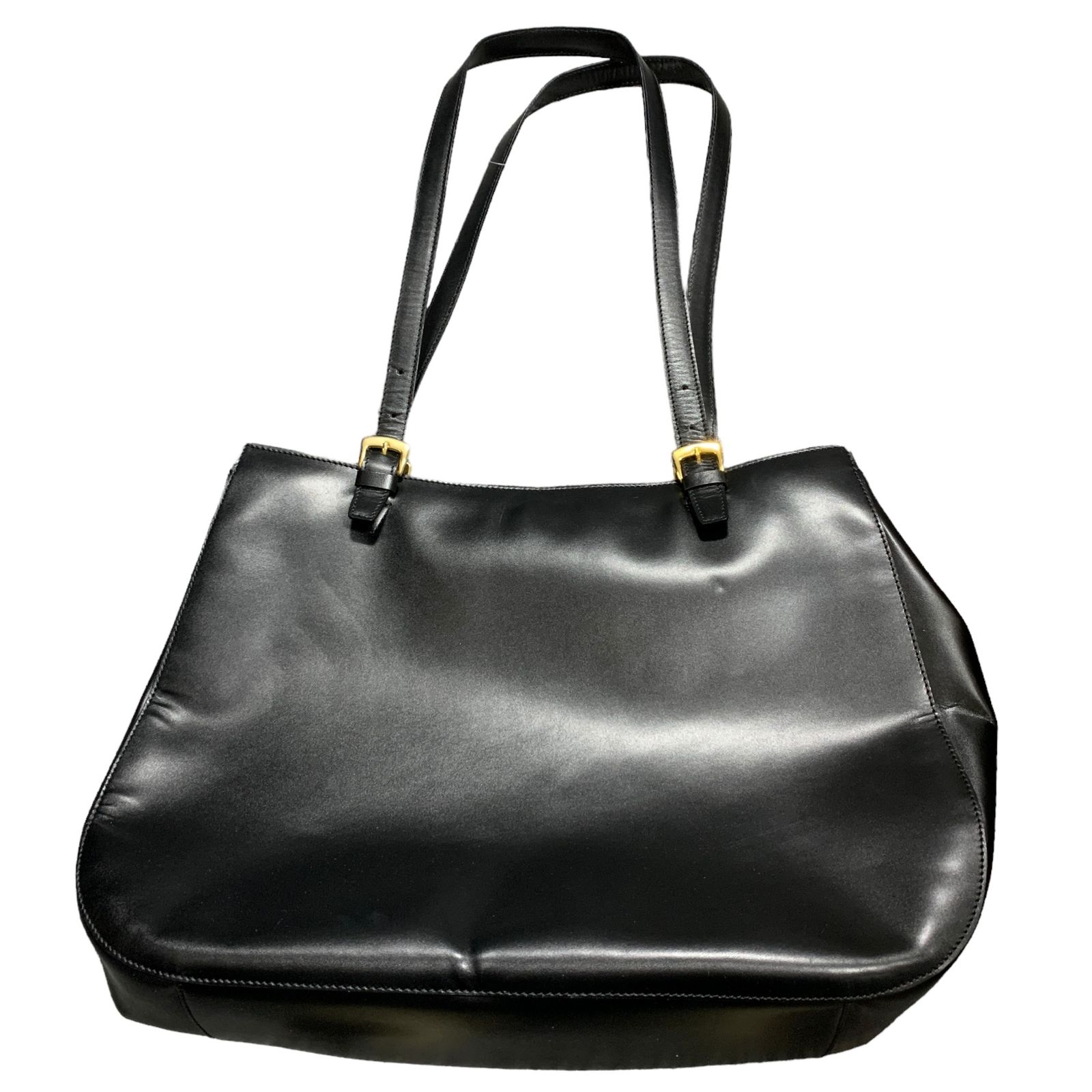 ◆ジャンク品◆セリーヌ CELINE トートバック レザー ブラック ブランド 鞄 E57803NH