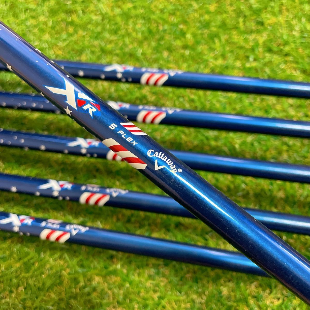 【良品】キャロウェイXR アイアンセット　6本　フレックスS カーボンシャフト 良品】Callaway キャロウェイXR アイアンセット 6本 フレックスS