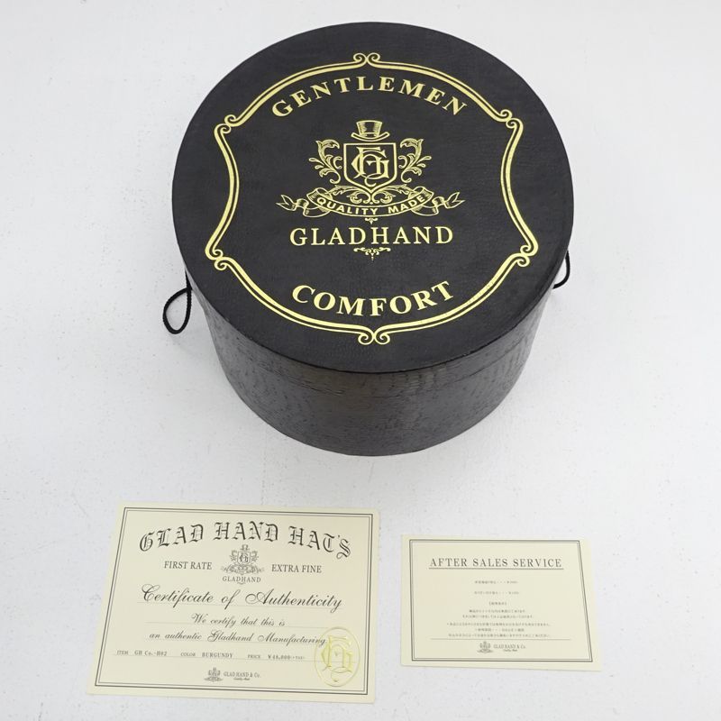 三重店】GLAD HAND｜グラッドハンド ラビットファーハット 帽子