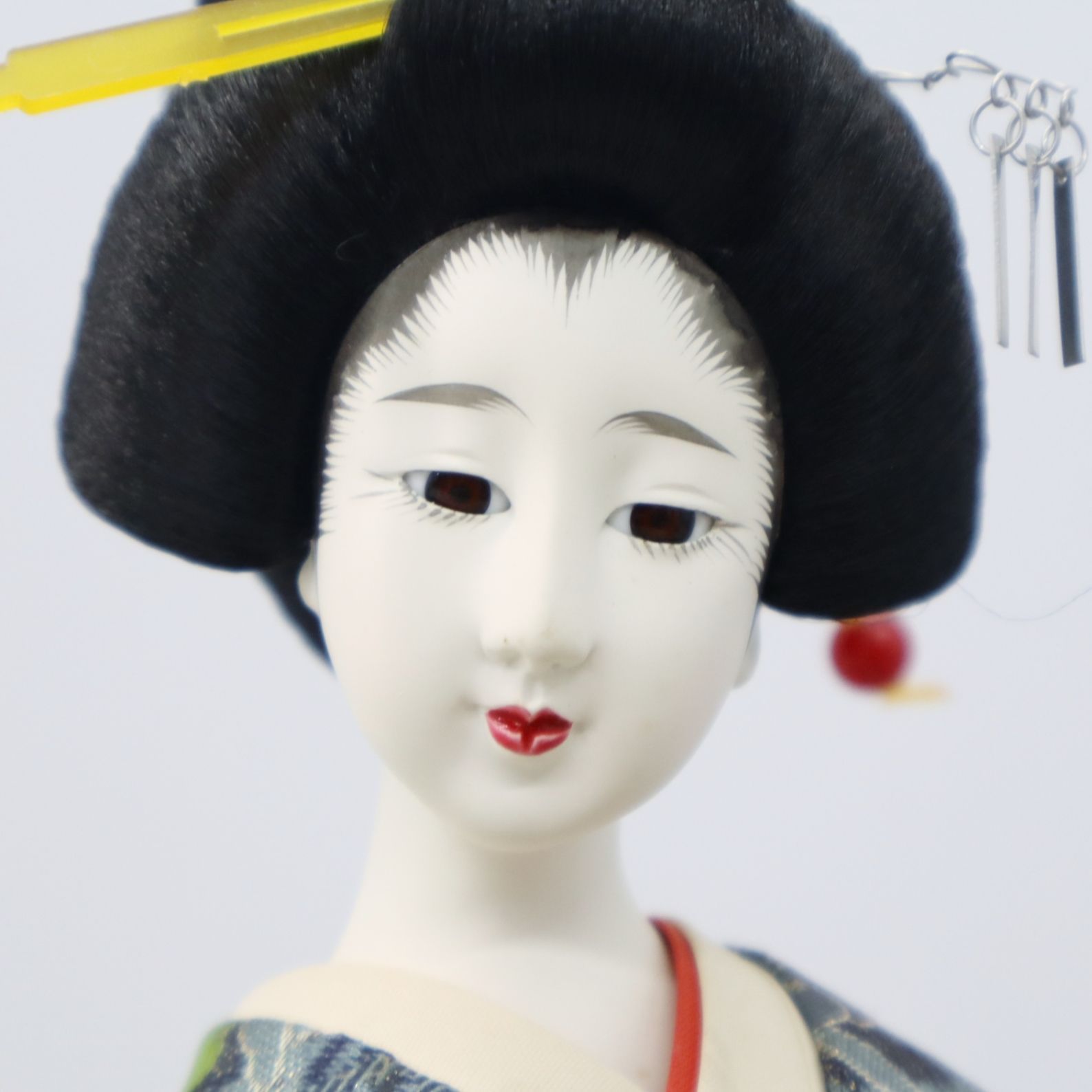 △ 高さ約45cm｜日本人形 芸者 舞妓 着物 御人形司 ｜ 太鼓｜博多