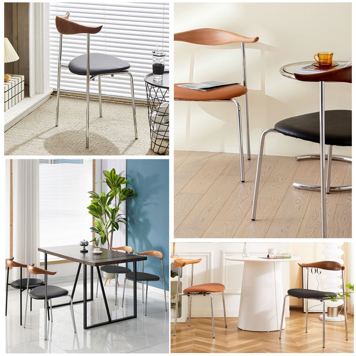 ダイニングチェア 北欧 CH88P 一人掛け ローチェア Yチェア ブルホーン チェア ラウンジチェア おしゃれ 在庫 デザイナーズチェア CH88SLBJ MARWIL-DEMENAGEMENTS_CH