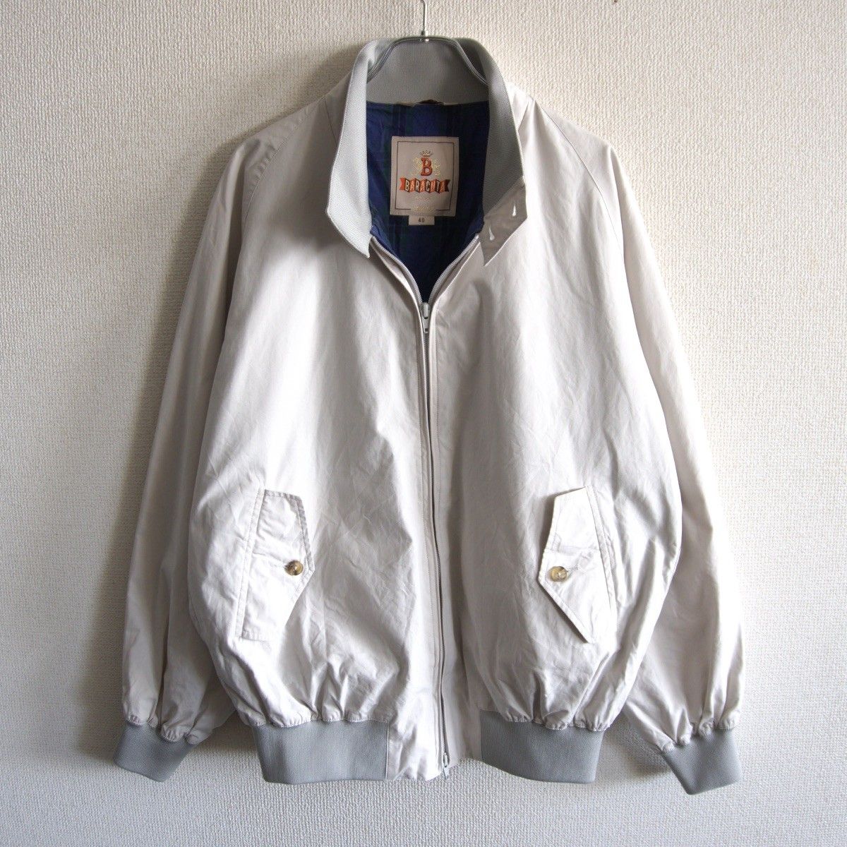 BEAMS PLUS別注 BARACUTA G9 スウィングトップ ハリントンジャケット クラシックフィット 40 バラクータ 25090634