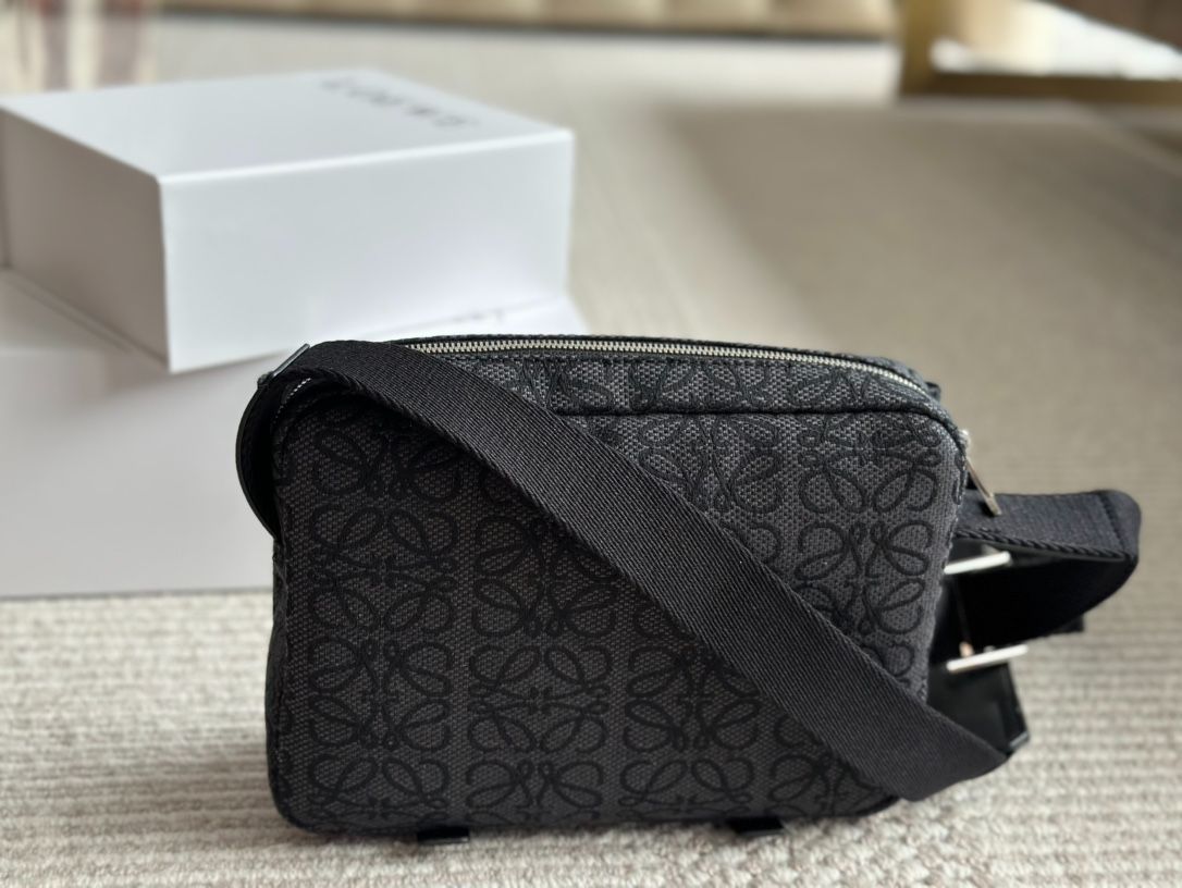 LOEWE|ロジェウィメンバッグ新型Militaryワイドショルダーストラッププリントカバー郵便配達バッグショルダーバッグショルダーバッグ-WTO輸入-WTO輸入1