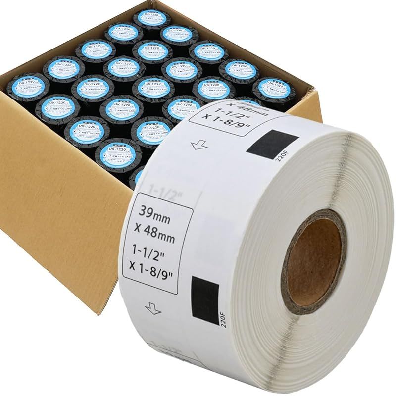 【互換ラベルLabo】 DK-1220 ブラザー 互換 ラベル 50ロールセット brother QL-700 / QL-800 / QL-820NWB 等に