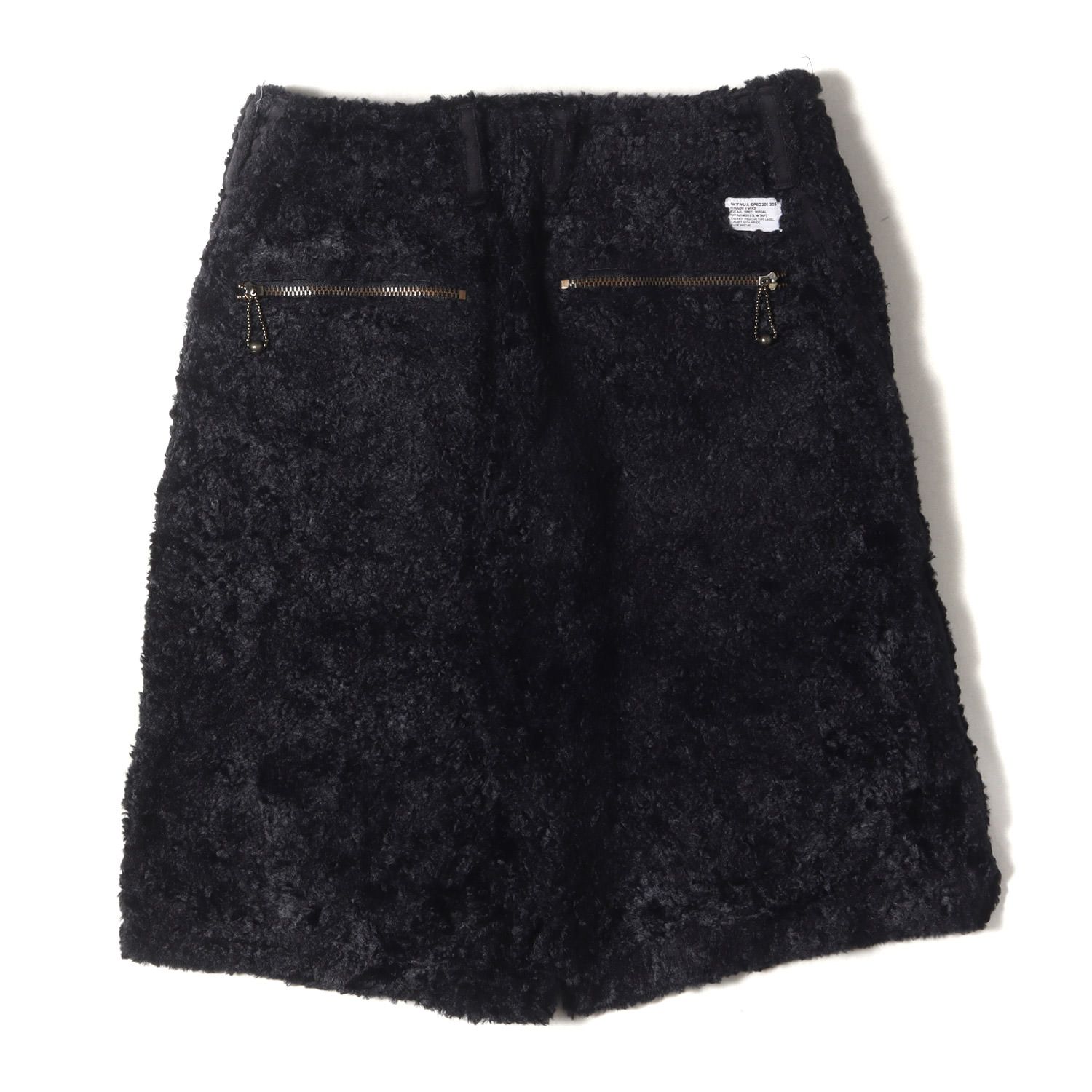 WTAPS ショートパンツ黒 WTAPS ブラックショートパンツ Mサイズ ダブル