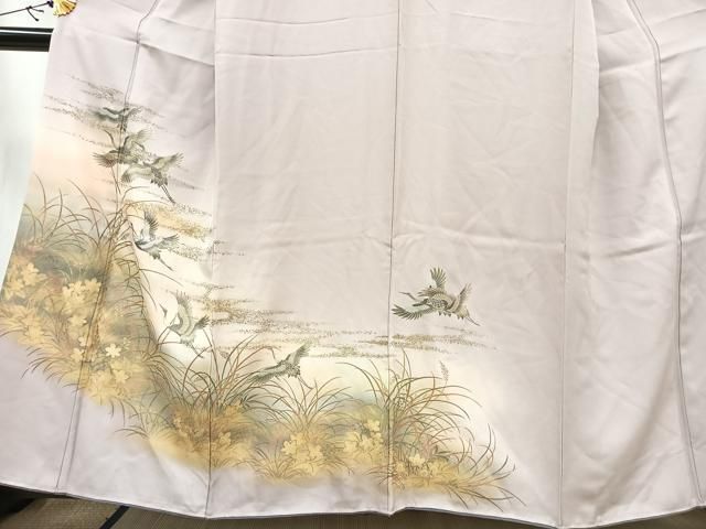 平和屋着物○訪問着 光琳梅松文 暈し染め 金彩 正絹 逸品 AAAW4047np