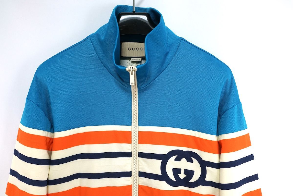 ★送料込★GUCCI インターロッキングGジップジャケット Gucci Interlocking G Zip Jacket (ジャケット) IFCHIC.COM