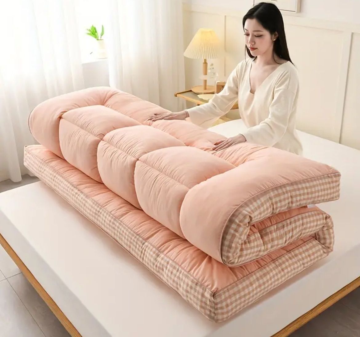 脚付きボンネルコイルロールマットレス セミダブル 幅120×奥行195×高さ