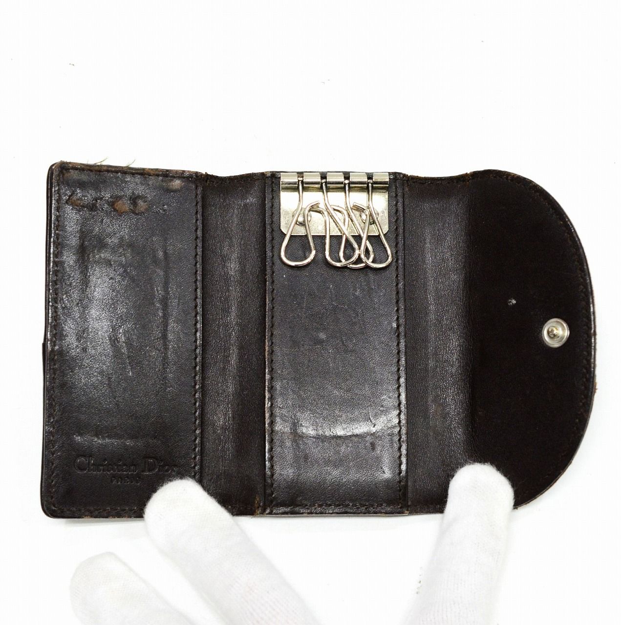 Christian Dior クリスチャン ディオール トロッター キーケース
