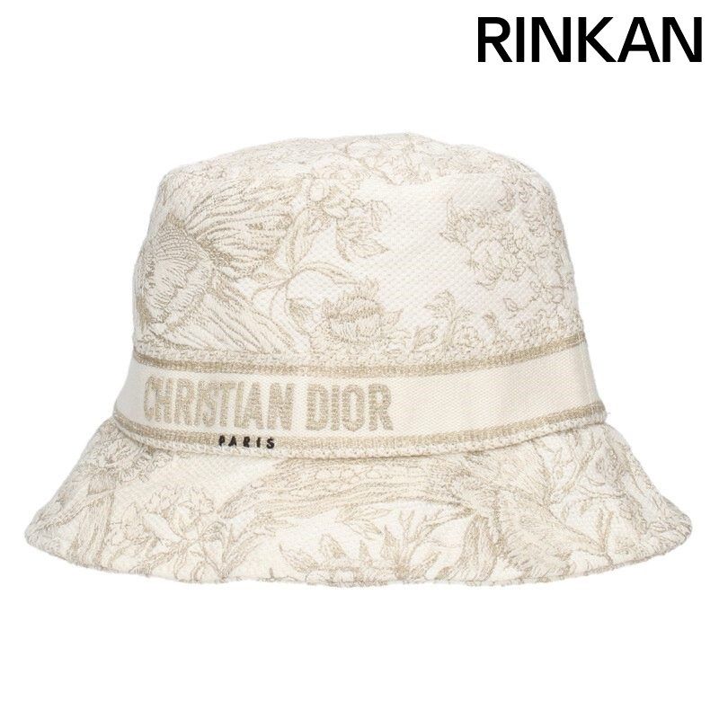 Christian Dior バケットハット ロゴパターン Christian Dior 【新品同様】ディオール ケニーシャーフ コラボ