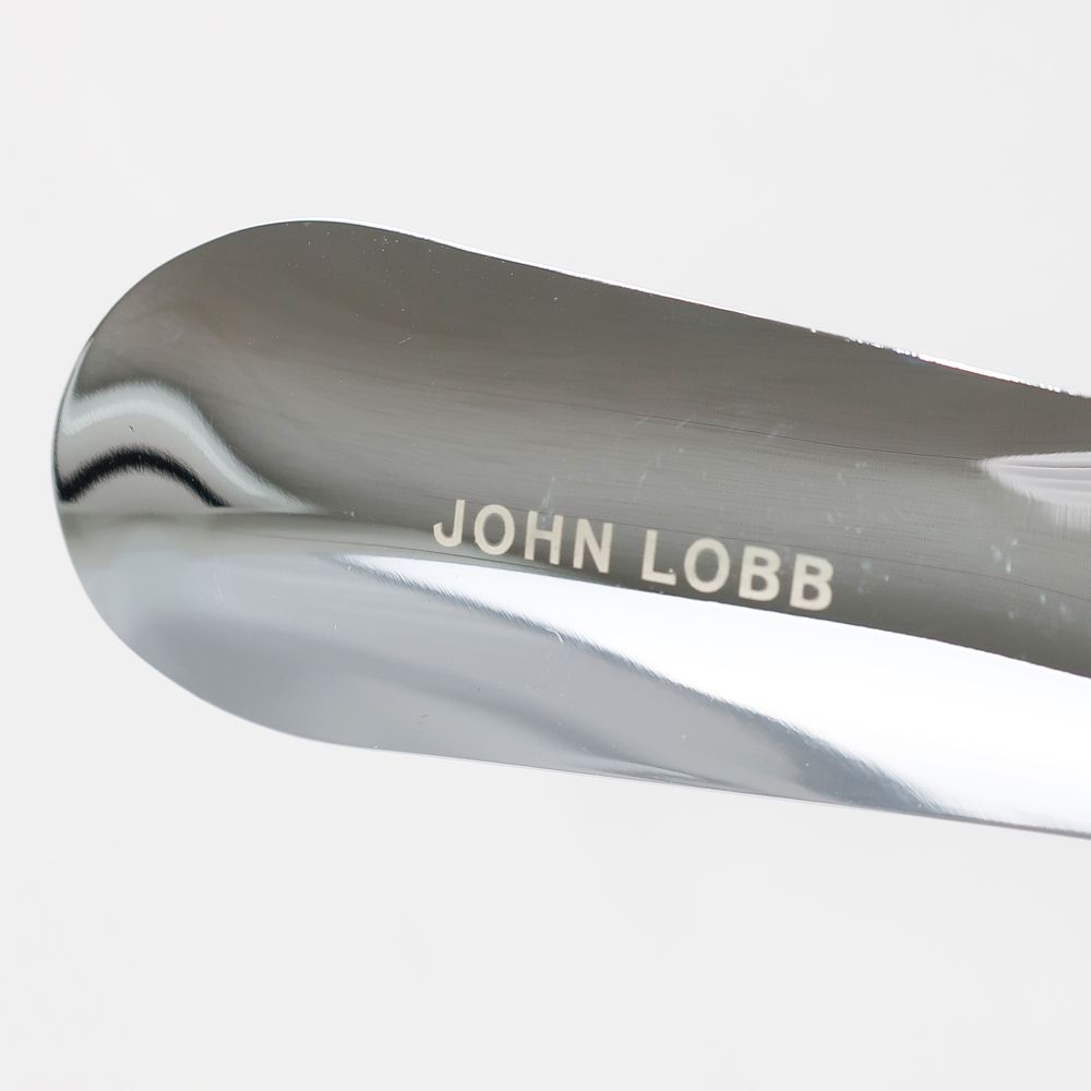 【2025新型】【天白】【JOHN LOBB】ジョンロブ 靴ベラ Travel shoehorn トラベルシューホーン 靴べら ネイビー カーフレザー シューケア 小物 その他 靴用品【中古】 ヘビーデューティー