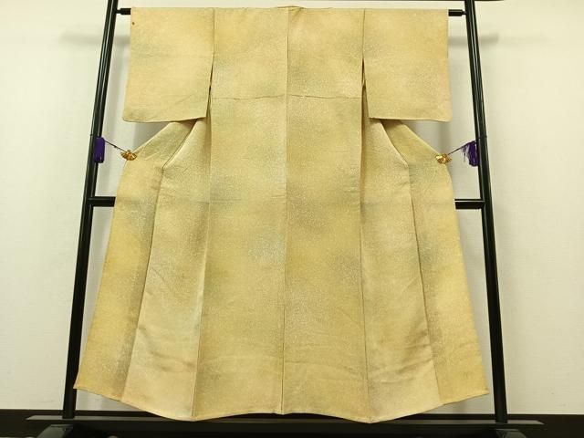 平和屋着物▽ファッションデザイナー コシノアヤコ 訪問着 単衣 丸文