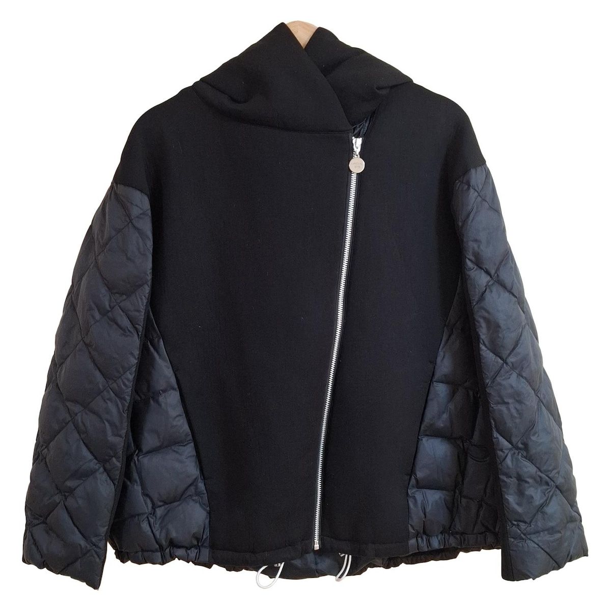 MARECHAL TERRE マルシャル テル ダウンジャケット サイズ2 M レディース - 黒 長袖|ジップアップ|キルティング|冬