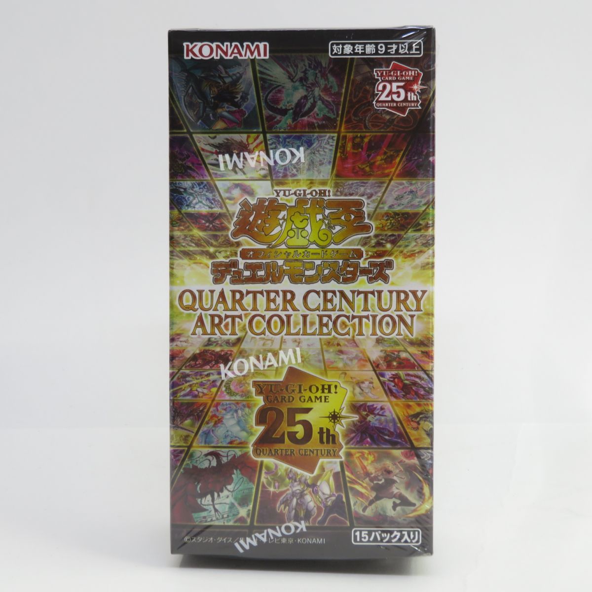遊戯王デュエルモンスターズ　クォーターセンチュリーアートコレクション コナミデジタルエンタテインメント ☆ ボックス ☆遊戯王 日本語