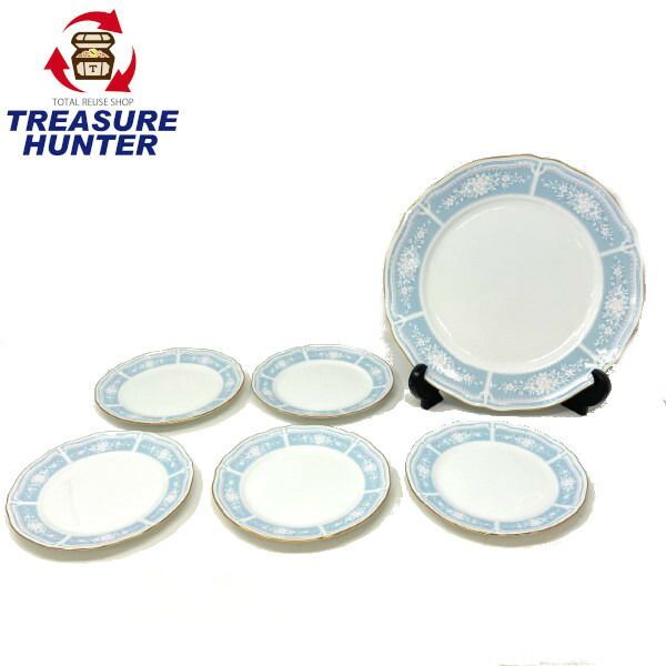 Noritake ノリタケ パーティーセット レースウッドゴールド 6ピース 16.5cm 27cm 106040483003