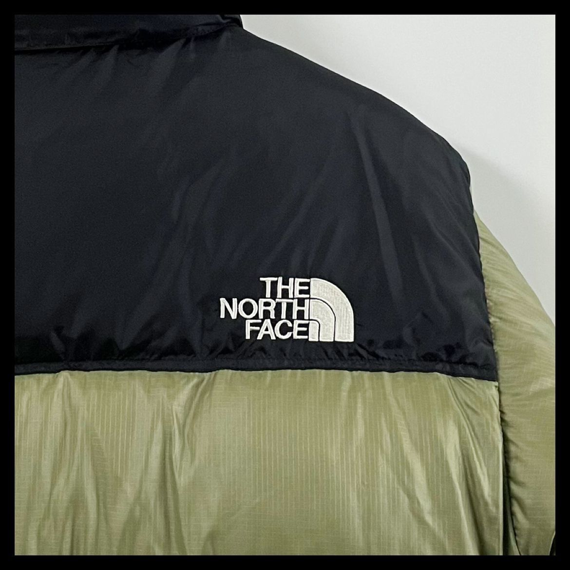 THE NORTH FACE ノースフェイス ヌプシジャケット ダウン カーキ - メルカリ