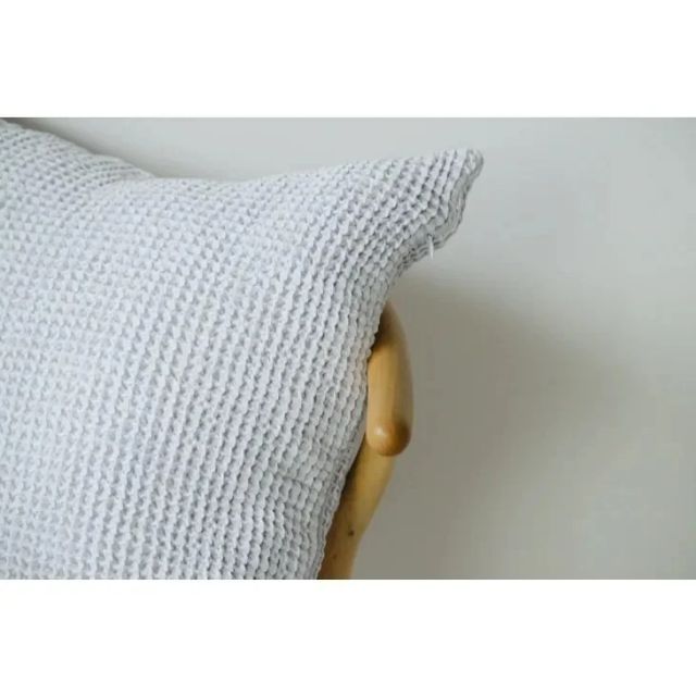 品質保証、最安値に挑戦！ Luin Living ルインリビング | DAY DREAM CUSHION COVER pearl gray | 50x50cm クッションカバー リビング
