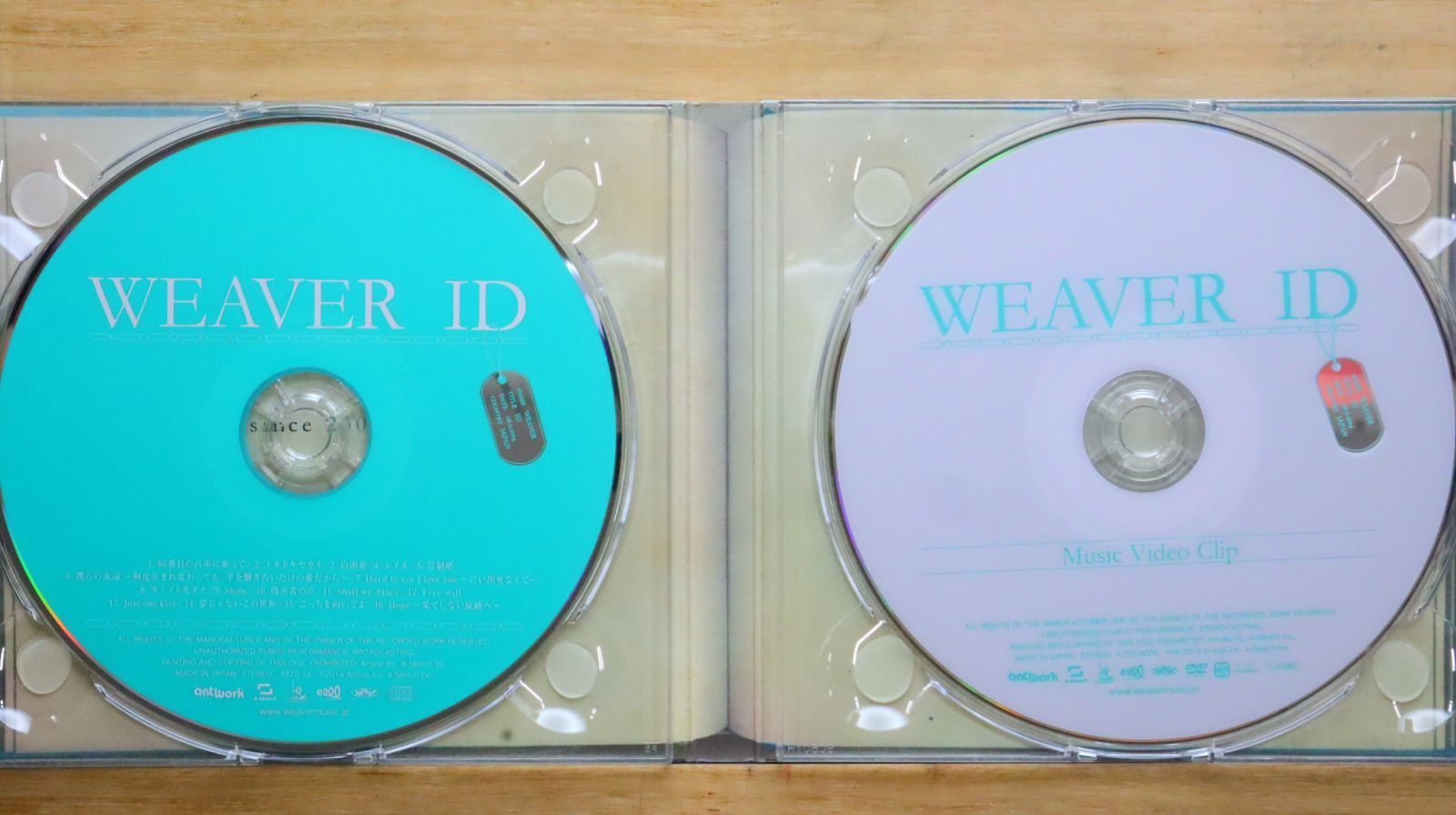 国内盤CD☆ウィーバー/WEAVER□ ID 【初回限定盤】 【AZZS24