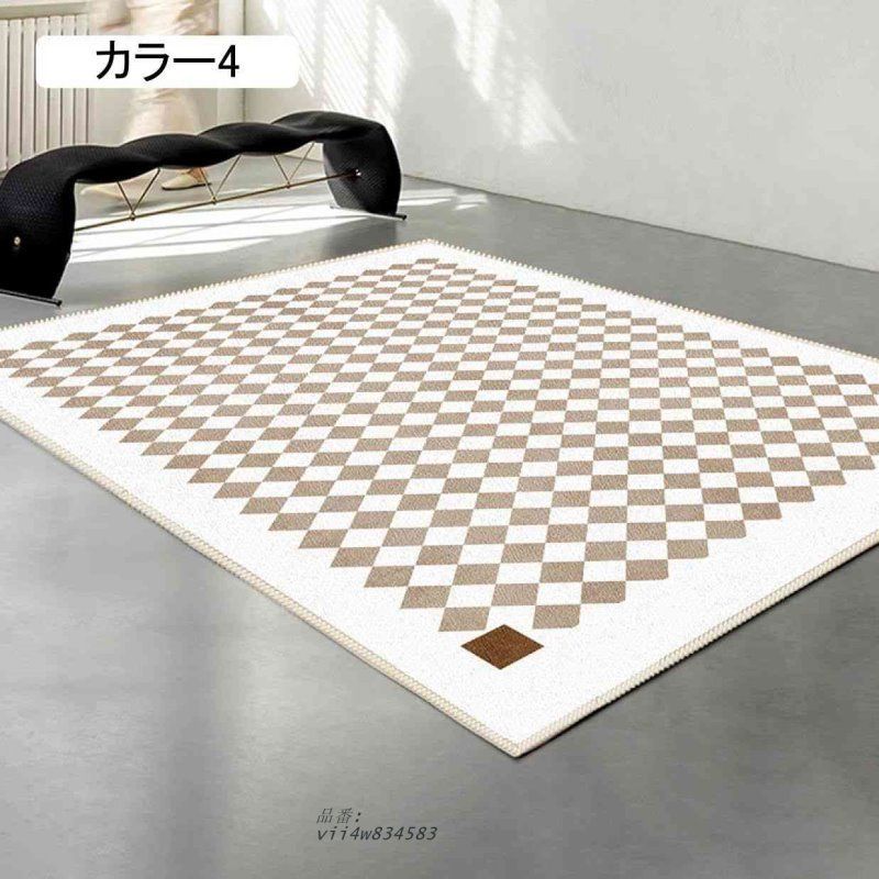 ラグ マット 100 200CM 北欧 クラシック カーペット 厚手 絨毯 モダン 幾何柄 幾何学 長方形 かわいい 1 おしゃれ 洗える デザインラ ジュータン 滑り止め WWW_TRAVELLANDINDIA_COM