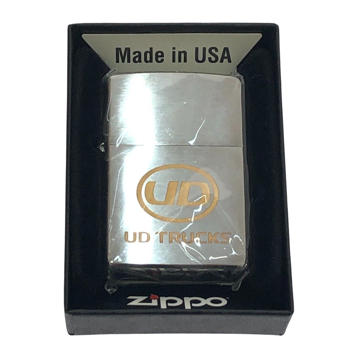 □□ ライター ZIPPO UDトラックス シルバー