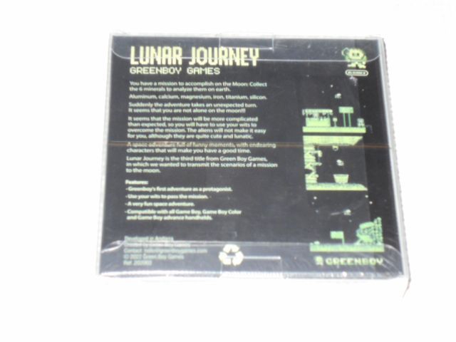 GB★LUNAR JOURNEY GREENBOY GAMES 海外版 EU版★新品未開封