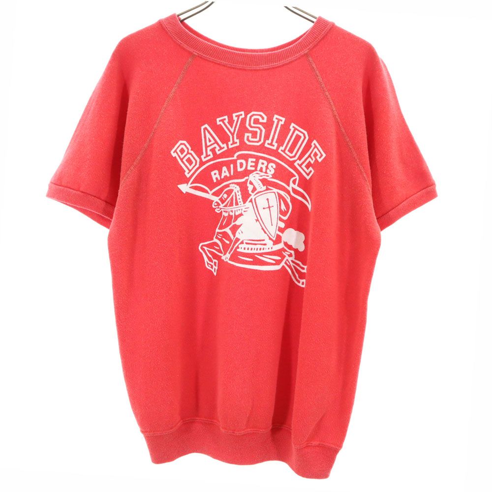 Collegiate Pacific 70s ヴィンテージ 2本針 半袖 スウェット Tシャツ 赤系 Collegiate Pacific メンズ