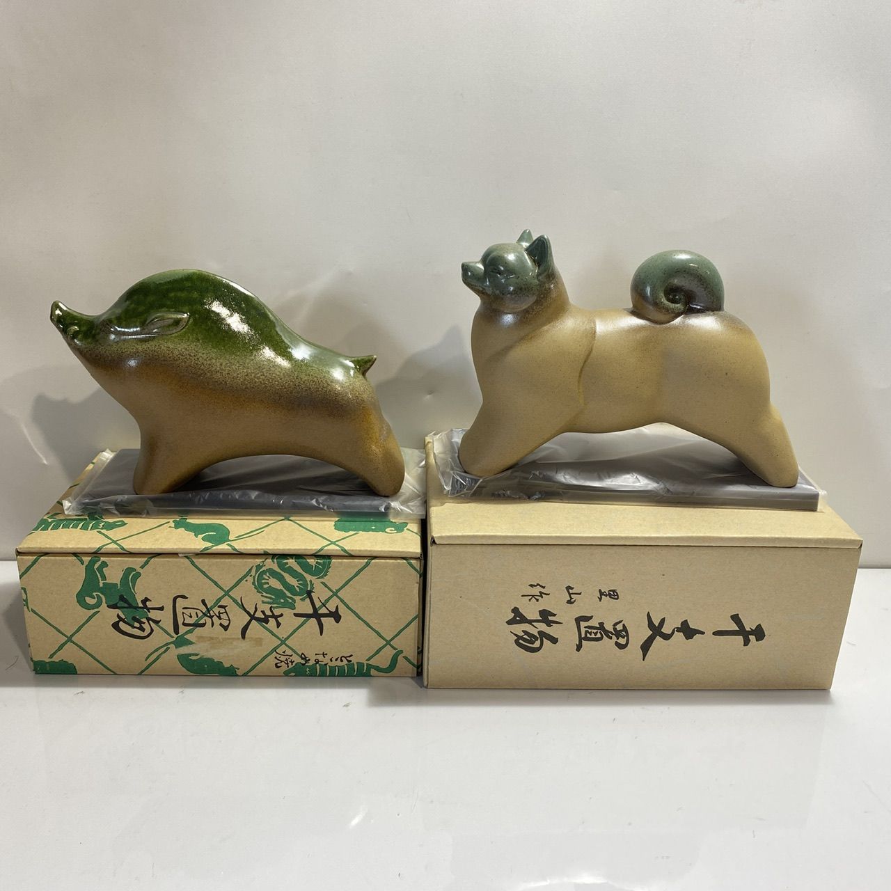 干支 置物 まとめ売り 13匹 常滑焼 (管理番号：OKU9745/J2-140
