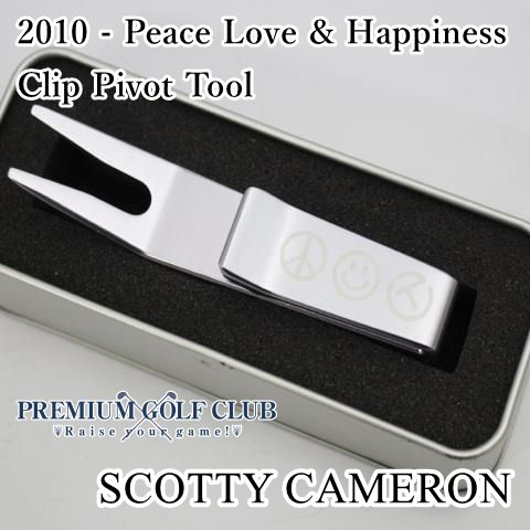 スコッティキャメロン 2010 Peace Love - Happiness Clip Pivot Tool ピボットツール グリーンフォーク 正規 1975