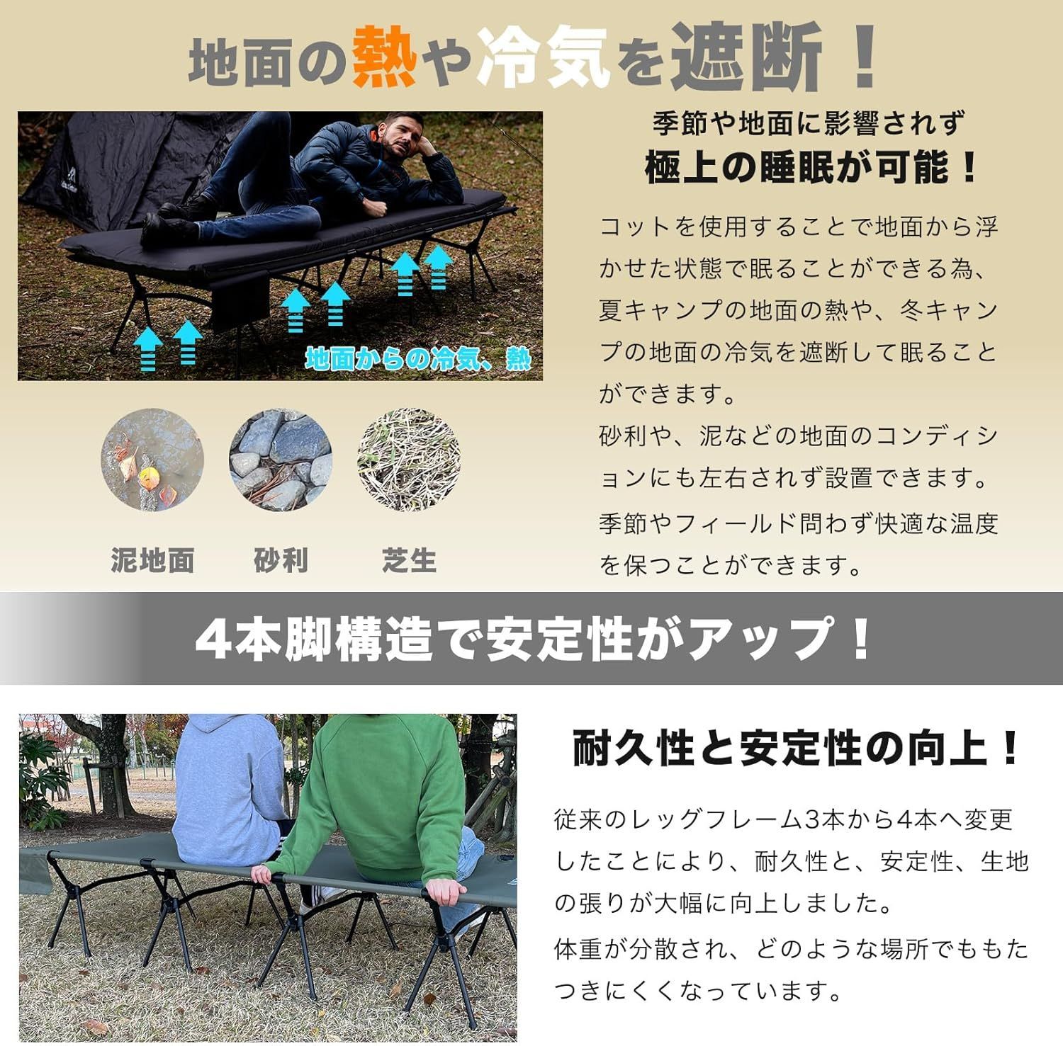 キャンプ用品 幅75cm