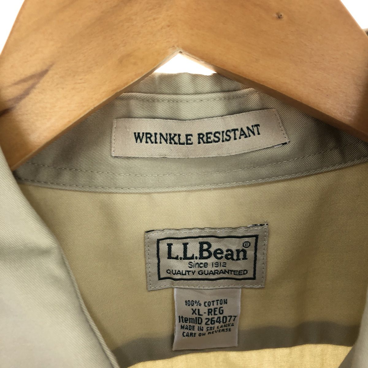 古着 00年代 エルエルビーン L.L.Bean 長袖 ボタンダウンシャツ