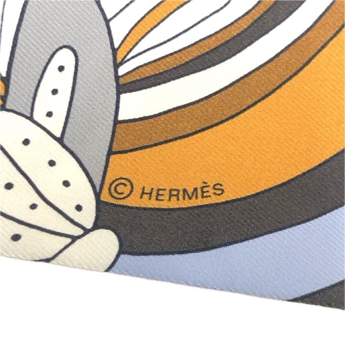 HERMES エルメス ツイリー Le Jardin de la Maharani マハラニの庭  