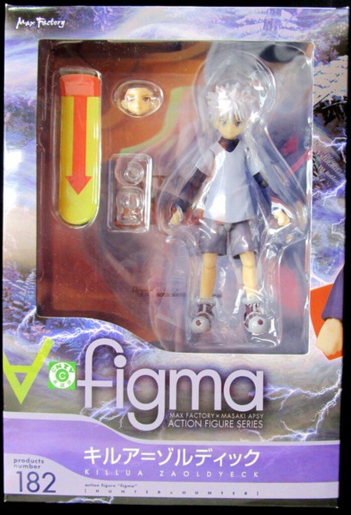 Max Factory - (再販) figma(フィグマ) 182 キルア=ゾルディック HUNTER×HUNTER(ハンター・ハンター) 完成品 可動フィギュア マックスファクトリー Amazon.co.jp: figma HUNTER×HUNTER キルア=ゾルディック (ノン