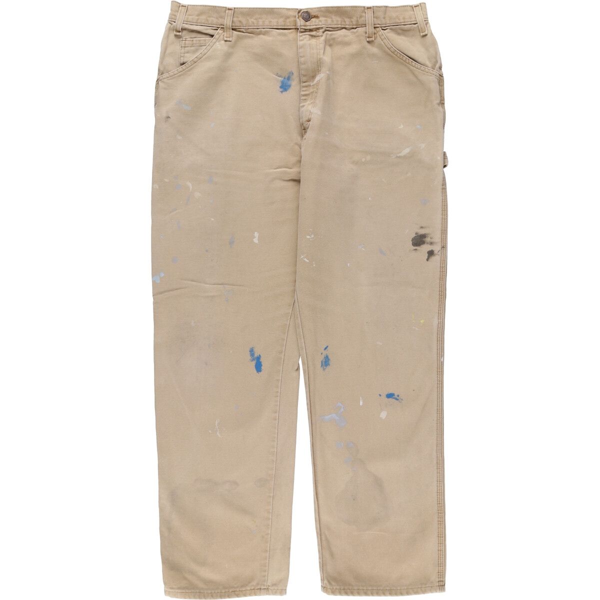古着 ディッキーズ Dickies ペイント ダックペインターパンツ メンズw37相当|eaa585787