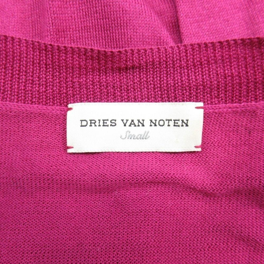 美品　ドリスヴァンノッテン 緑色 Vネック 長袖Tシャツ DRIES VAN NOTEN ドリスヴァンノッテン 長袖シャツ サイズ:38