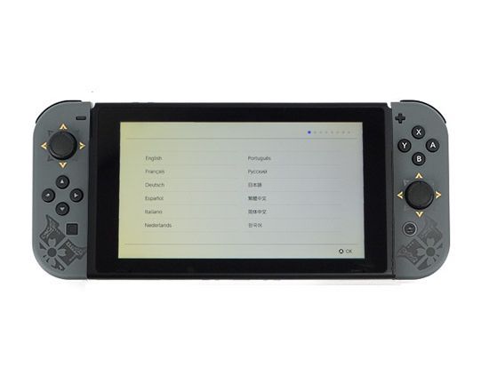 bn 10 任天堂 Nintendo Switch モンスターハンターライズ エディション HAD-S-KGAGL 画面いたみ 元箱あり